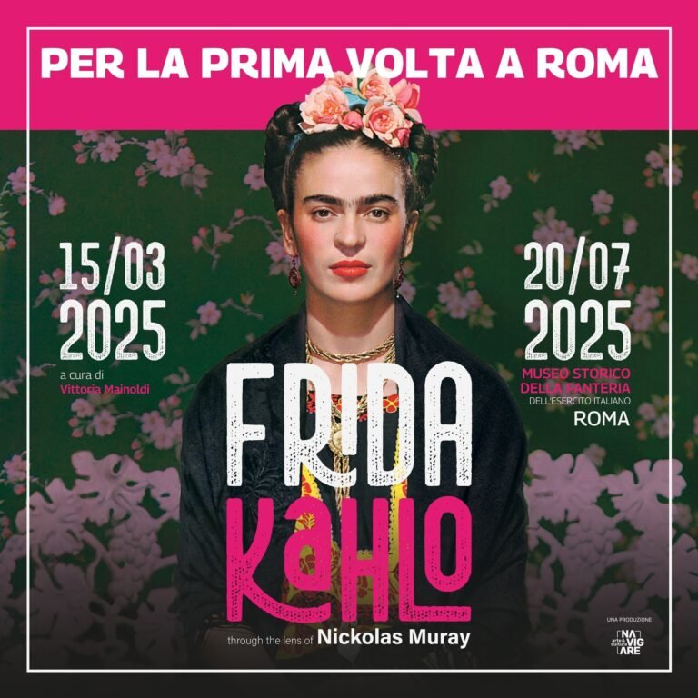 Frida Kahlo: attraverso l’obiettivo di Nickolas Muray al Museo Storico della Fanteria